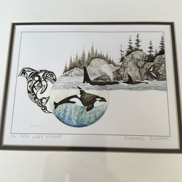 - Michael Duncan print on the way home - Picture 1 of 9